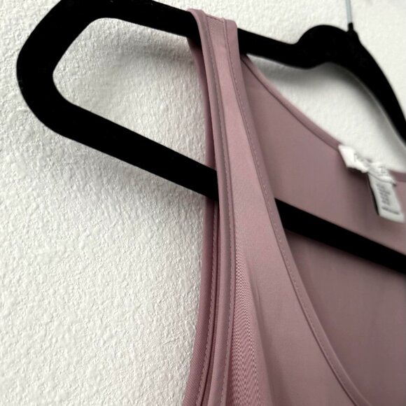 NEW! Rachel Zoe Women’s Satin Dress Maxi Sleeveless Pockets Dust Pink Size XS - Picture 5 of 12